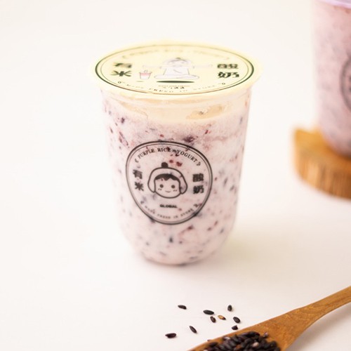 

Yomie's Purple Rice Yogurt