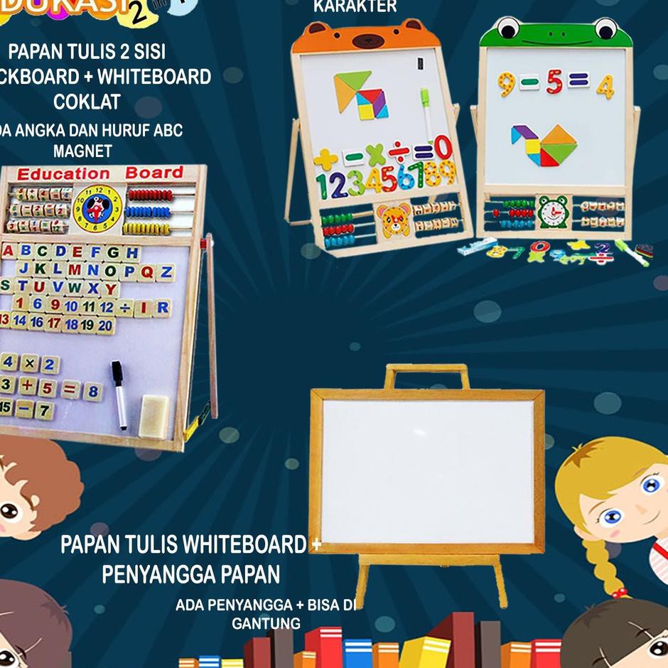 

Harga Termurah HLIFU Papan tulis Anak MAGNETIK / Drawing Set 3 in 1 Learning Easel Y54 Kirim Langsun