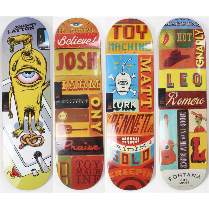 Mainan skateboard Profesional Ukuran 31x8 Inci