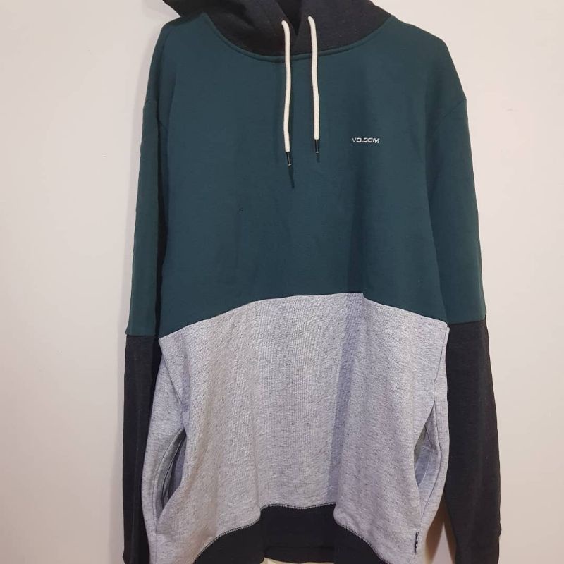 Hoodie Volcom Single Stn Div P/O fleece 100% Original BNWT
