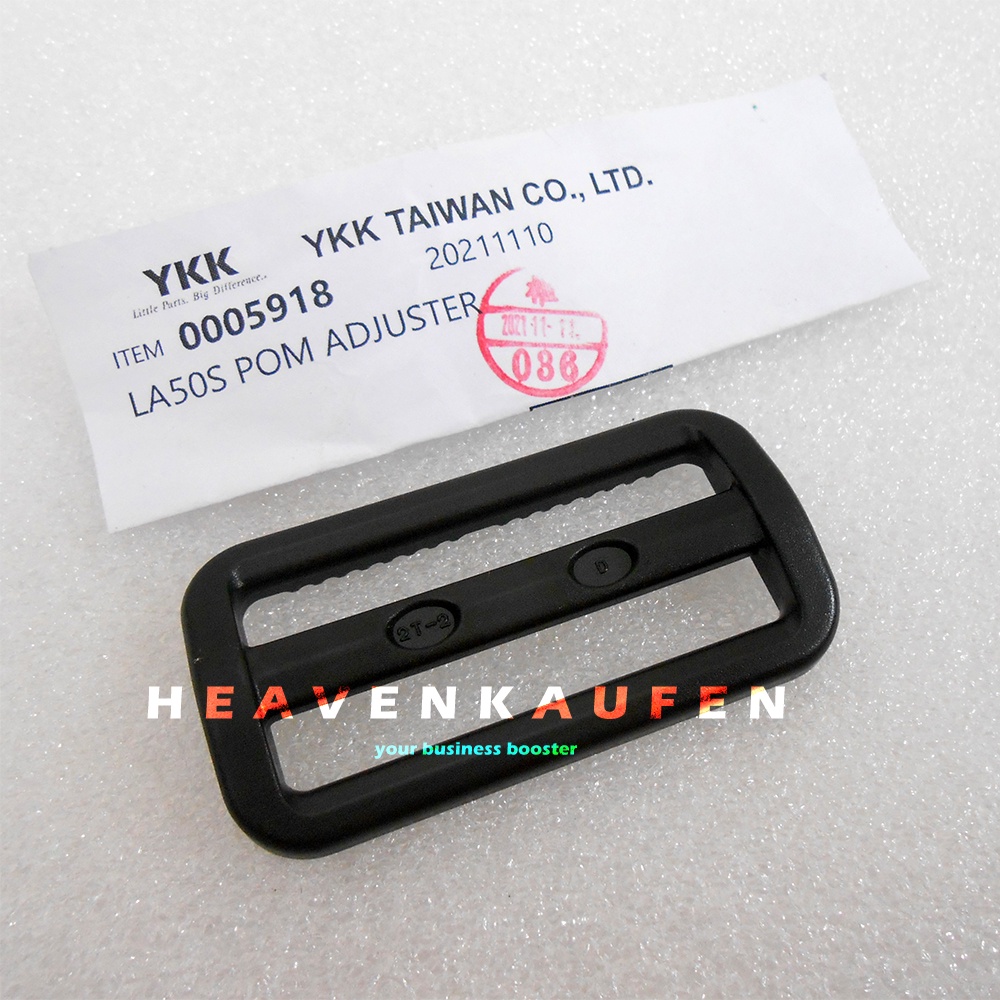 Ring Jalan Adjuster Gesper Jalan YKK 5 cm Poly Acetal POM Kuat Kokoh Bagus High Quality