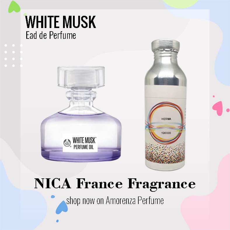 BIBIT PARFUM MURNI WHITE MUSK - DOUCE NICA FRAGRANCE 500 ML SEGEL PABRIK