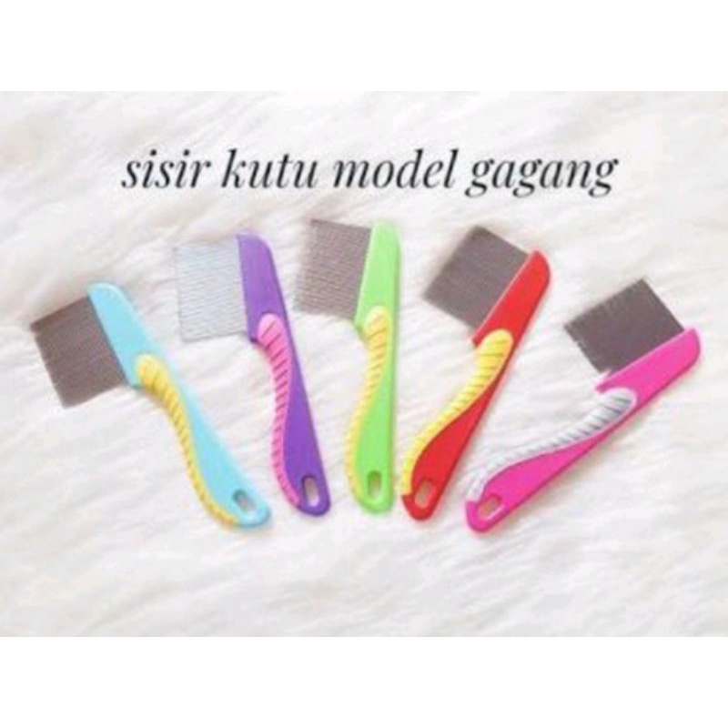 Sisir Kutu Gagang / Sisir Ketombe