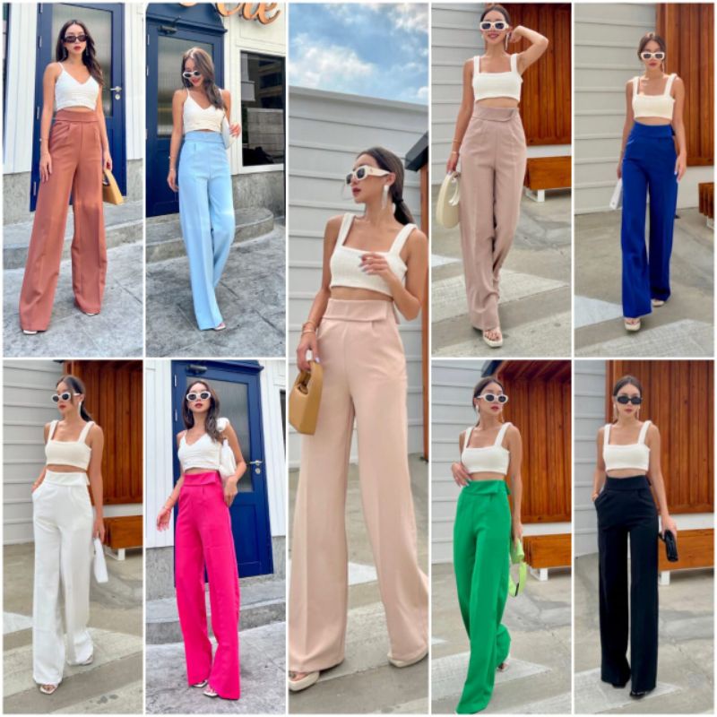 New arrival Promthong KPLS hw kulot import bangkok best seller celana panjang wanita fashion murah b