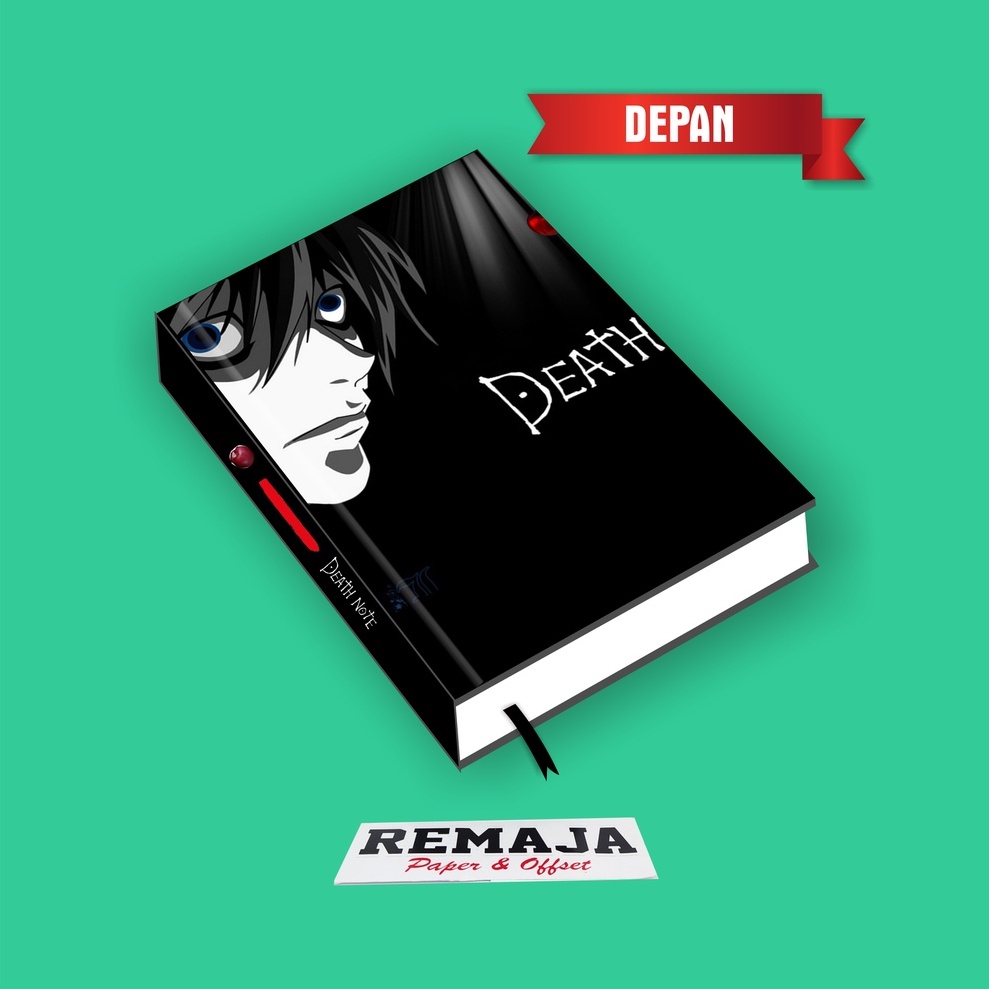 

Pocket book/Notebook Hardcover Death Note CODE 8 A6 & A5 / buku tulis catatan notes