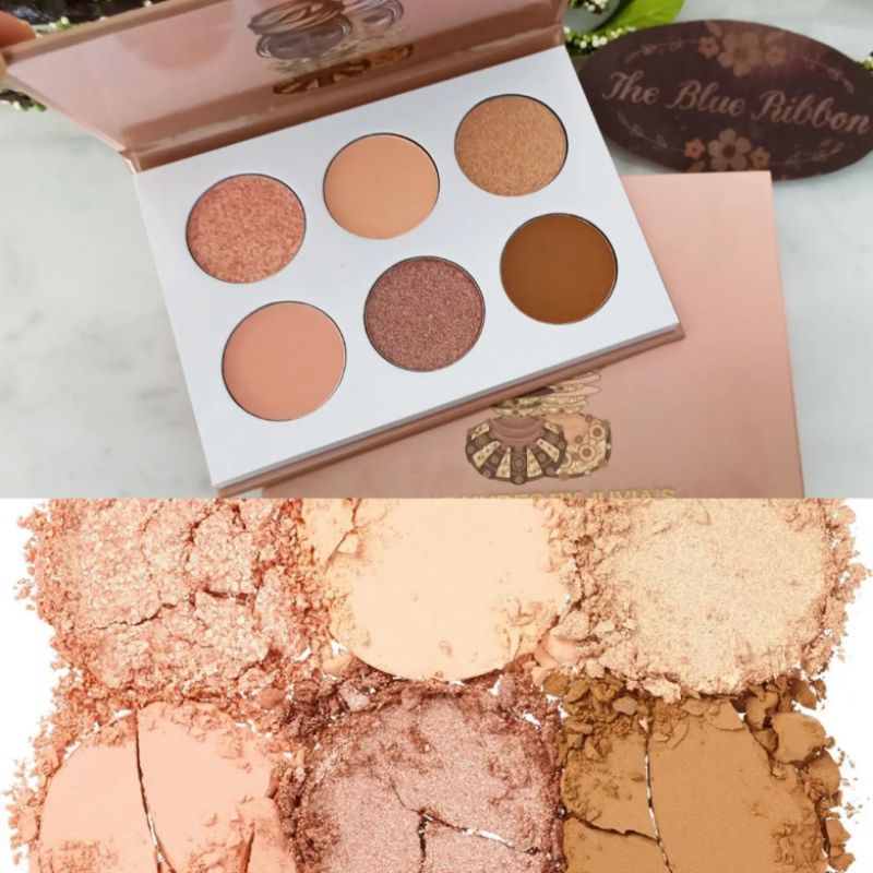 JUVIAS PLACE EYESHADOW PALETTE THE CHOCOLATES , THE NUDES , THE BLUSHED ROSE BY JUVIA'S