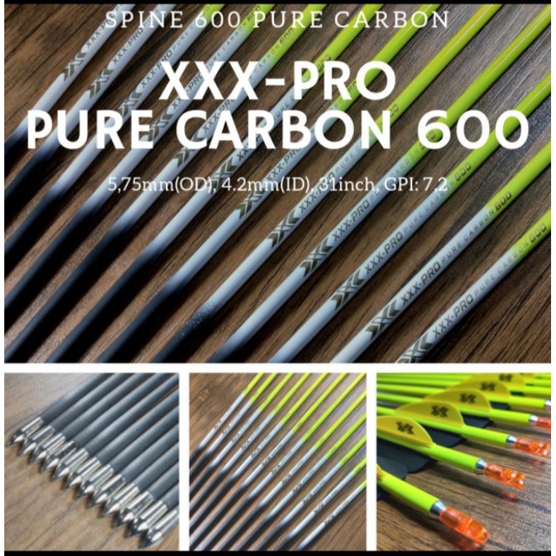 XXX Pro Pure Carbon 600 -  Arrow spin 600