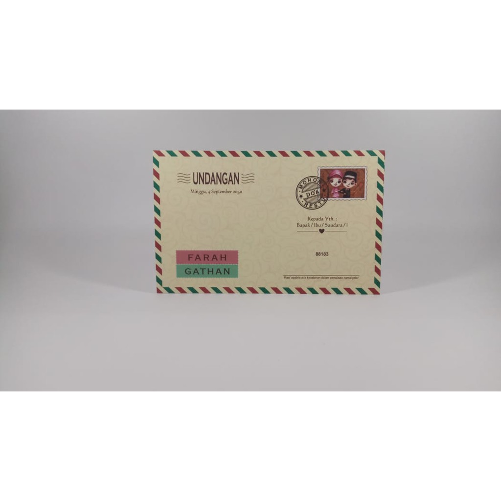 BLANGKO UNDANGAN ERBA 88183 - HARGA MURAH TAMPILAN MEWAH