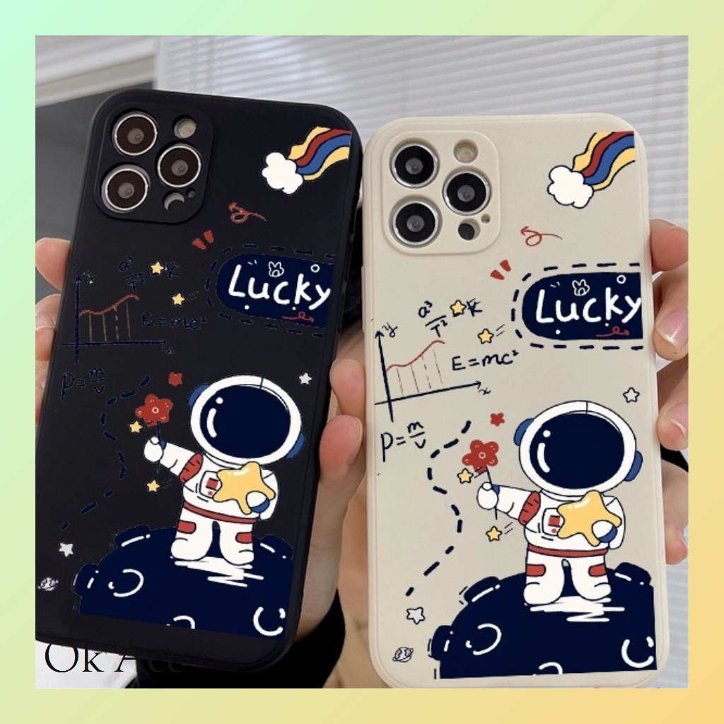 Softcase Motif NASA BB11 for Infinix Hot 8 9 10 10s 10t 11 11s NFC 12 12i Pro Note Play Smart 4 5 6 6+ HD