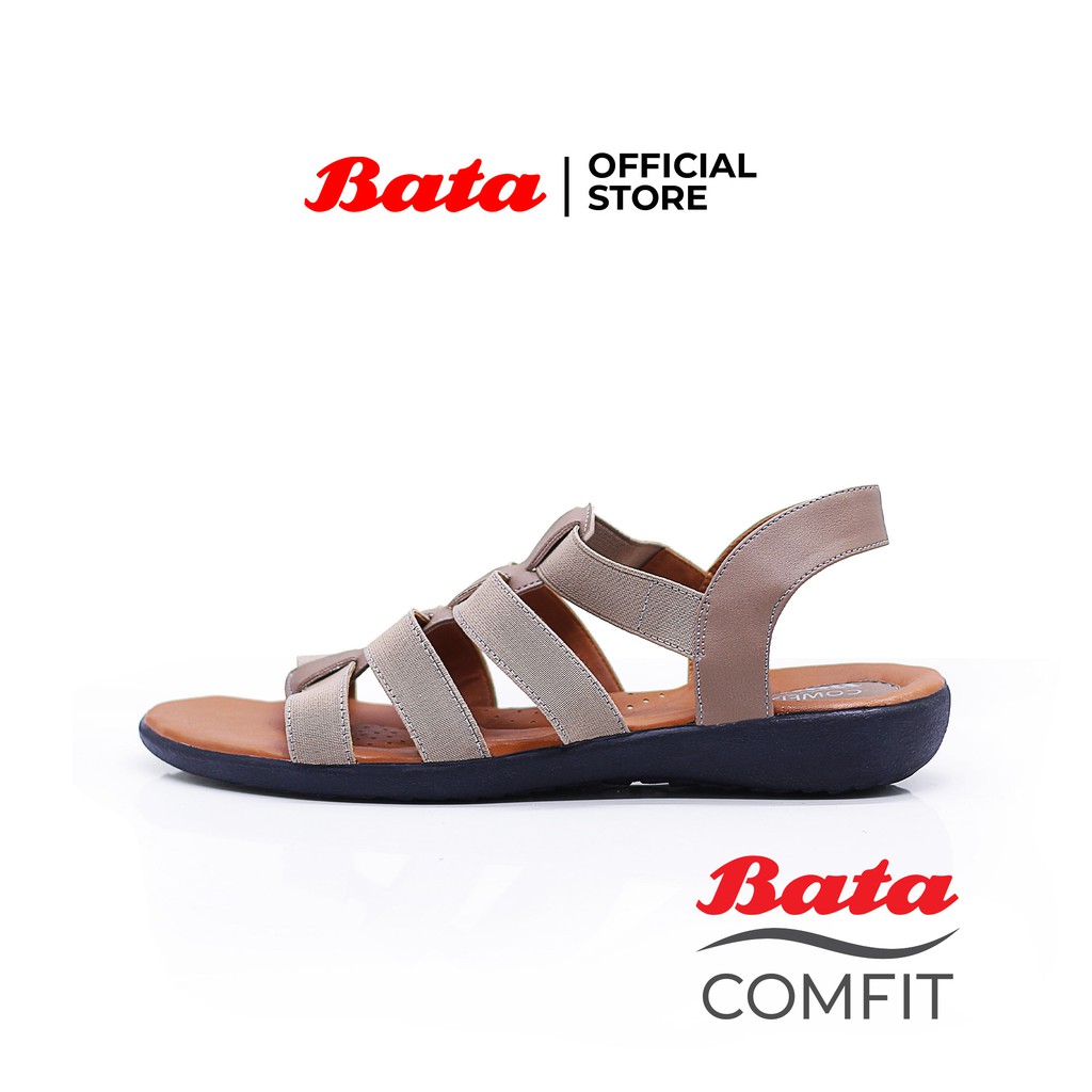 Bata Comfit Sandal Wanita Dorian Comfit Brown - 5614214-3