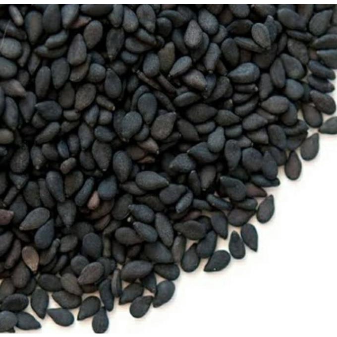 

Premium Quality Black Sesame Seeds - Wijen Hitam 1kg