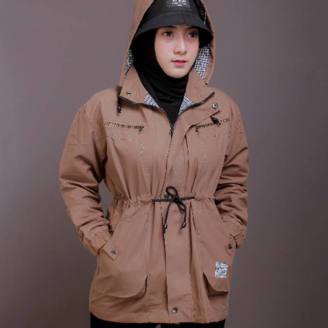 JAKET PARKA CEWEK - JAKET PARKA BABYCANVAS CEWEK