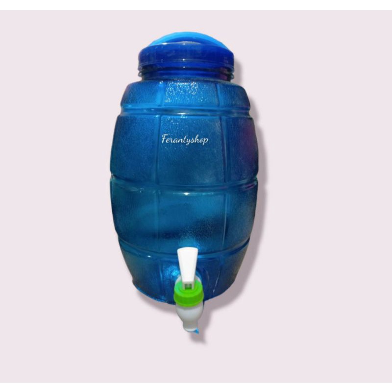 Galon Pet 6 Liter Galon Kran Dispenser Tempat Air Minum Galon Air