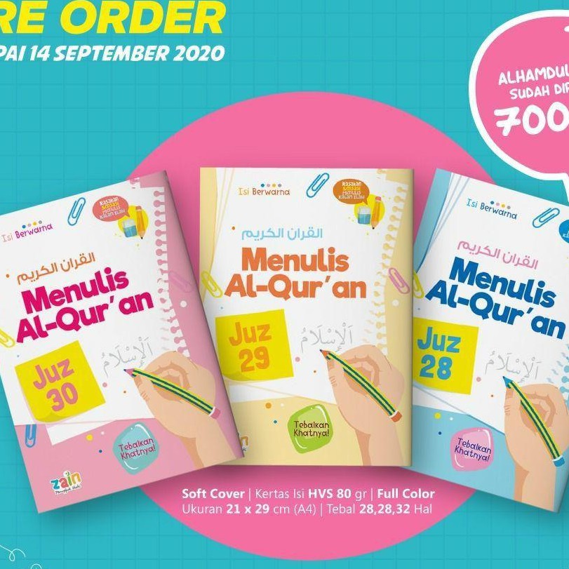 paket menulis alquran
