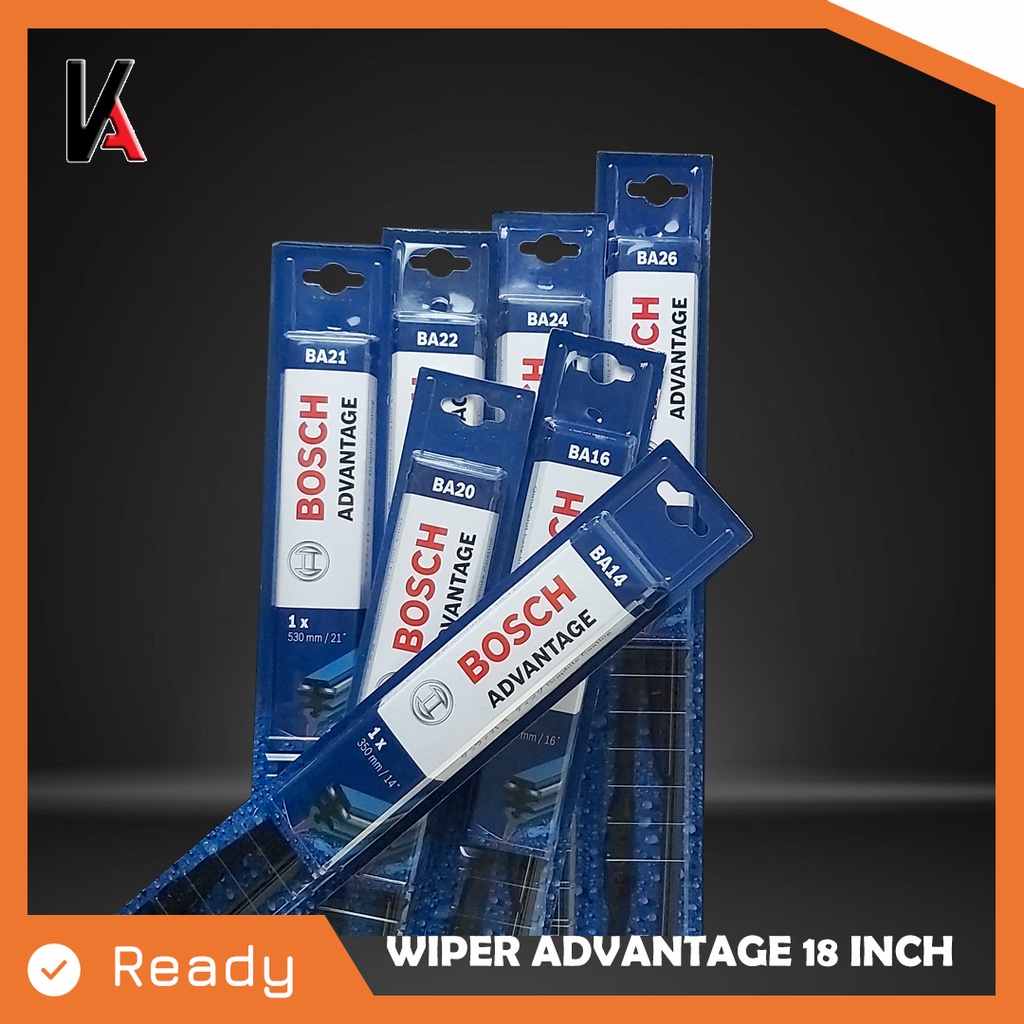 WIPER BLADE BOSCH ADVANTAGE 18&quot; INCHI ORIGINAL