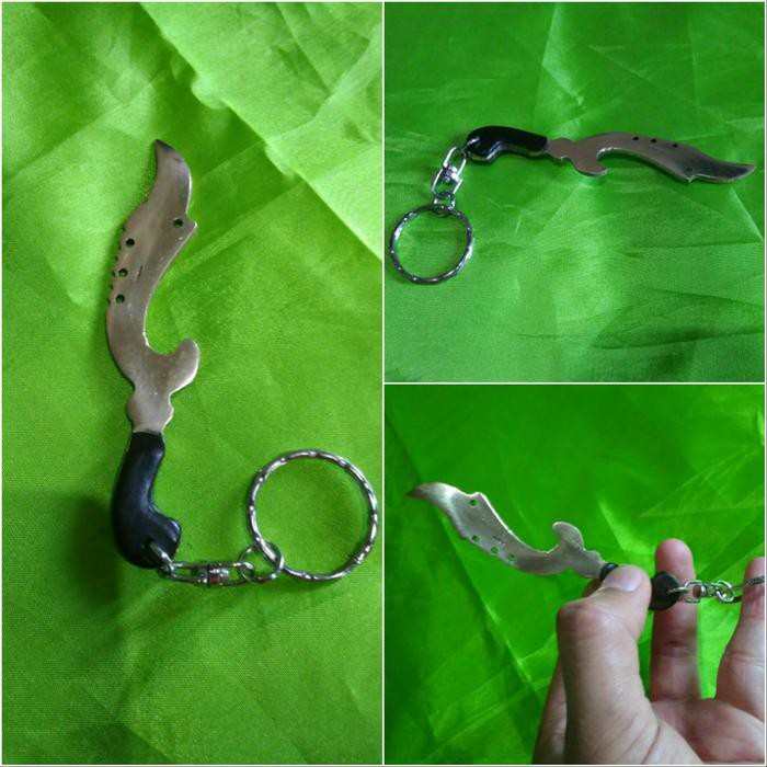 Souvenir Gantungan Kunci Kujang ASLI CIBATU KAB.SUKABUMI