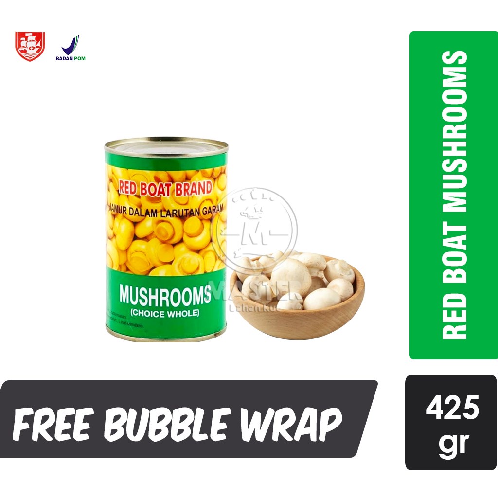 

Red boat Mushroom / Jamur Kancing Kaleng [ 425gr ]