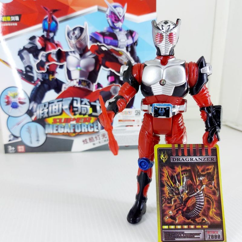 MAINAN ACTION FIGURE SUPER MEGAFORCE KEMEN RIDER LIMITED 3+