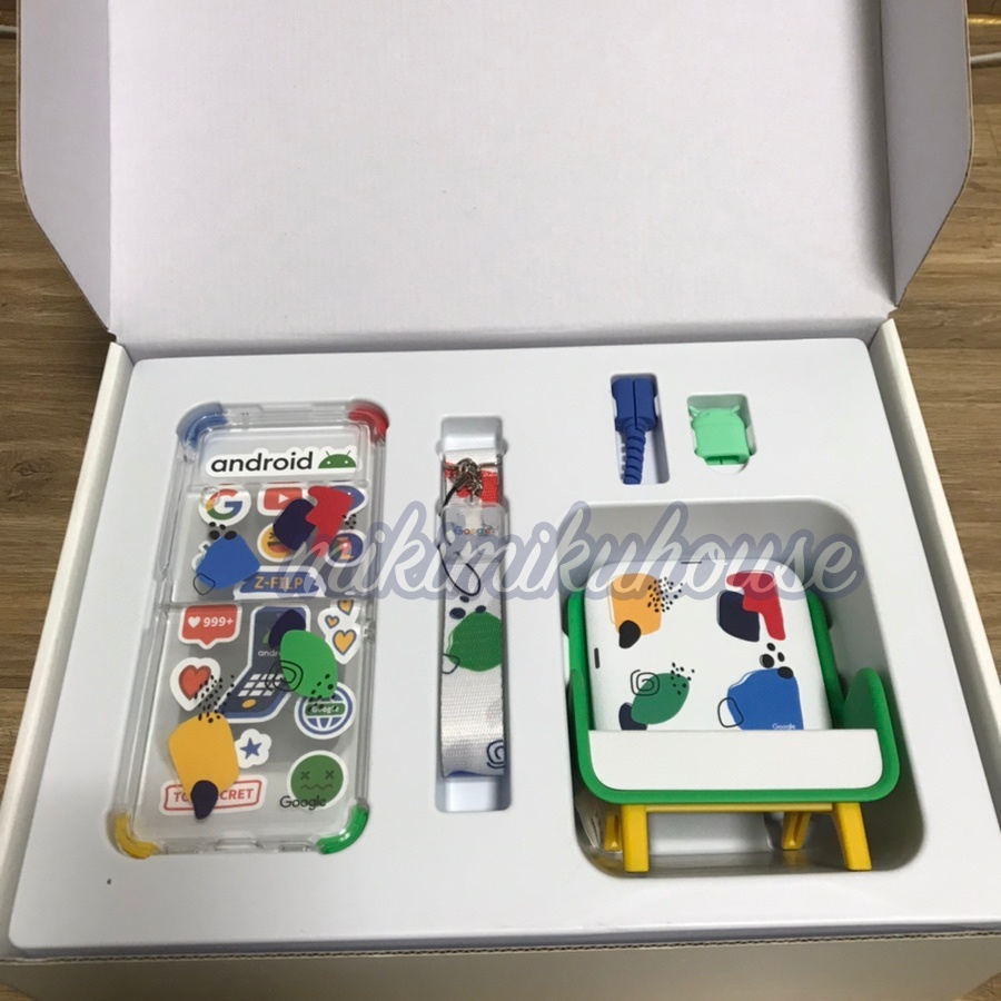 KOREA SAMSUNG GALAXY X GOOGLE ACCESSORIES PACK ANDROID Z FLIP 3 FLIP3 ZFLIP3 5G CASE CHARGER WIRELES