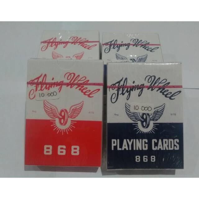 Kartu mainan remi / minuman/sulap