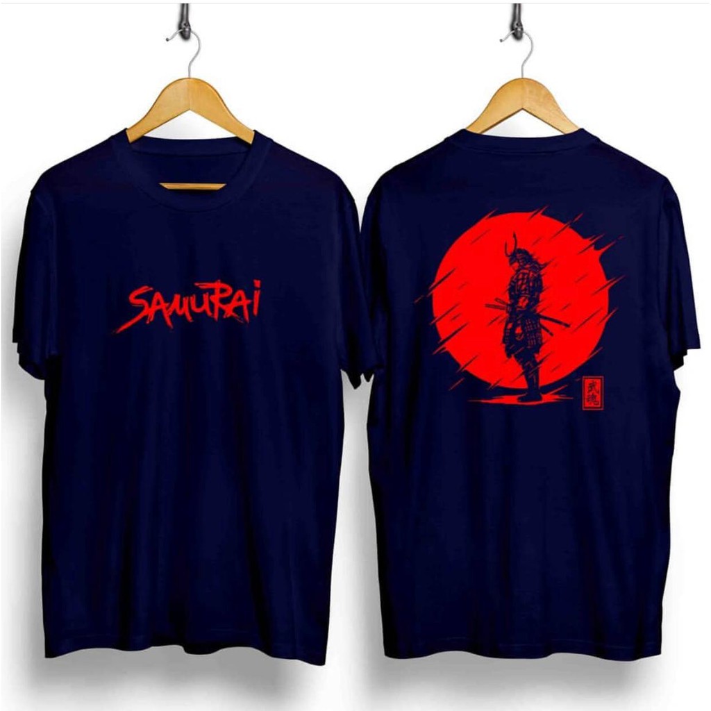 R23 KAOS SAMURAI  TULISAN KAOS  PRIA KAOS  DISTRO 