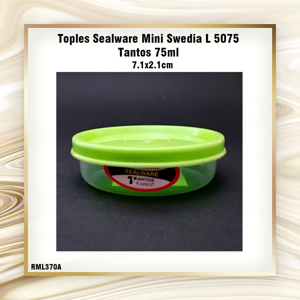 [1kg 22pcs] Toples Sealware Mini Swedia 5075 Tantos 75ml