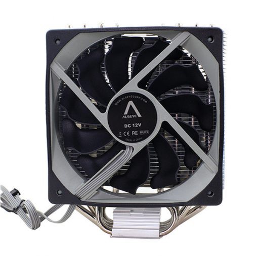 Cpu cooler alseye intel 2011 1155 1156 1151 1150 775 amd fm1 fm1 am2 am3 4 heat pipe 2 fan 120mm wind plus - fan processor gaming windplus