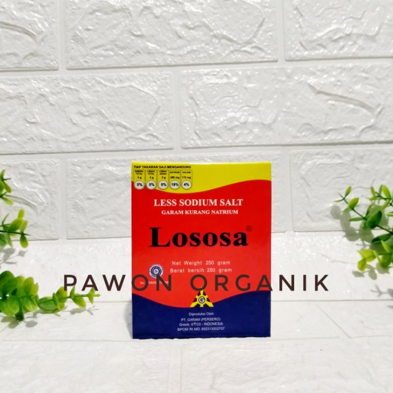 Garam Lososa 250gr botol 100gr Garam Dapur mpasi jsr diet