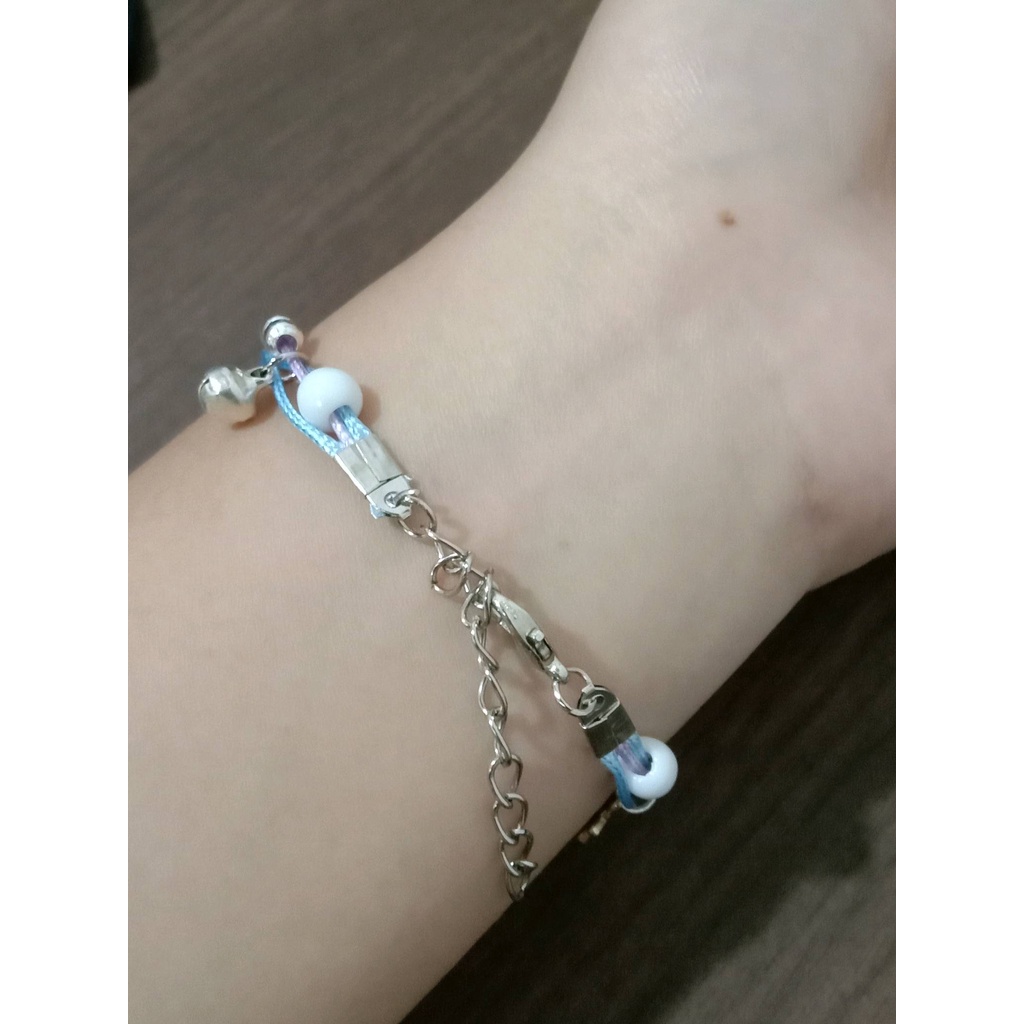 [1 PCS] Gelang Tangan Bestie Korea Motif Kupu Kupu Gelang Tangan Korea Fashion Korea