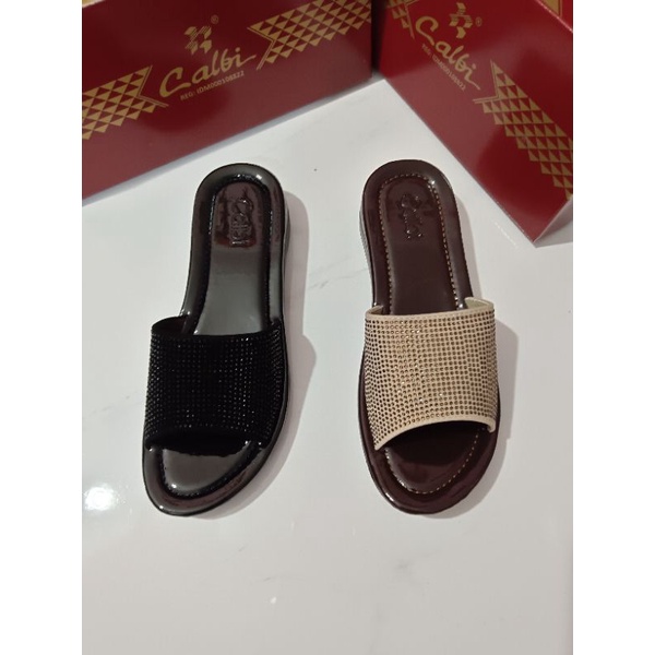 Sz 36-40 Sandal Wedges Selop Merk Calbi RAX. 1292