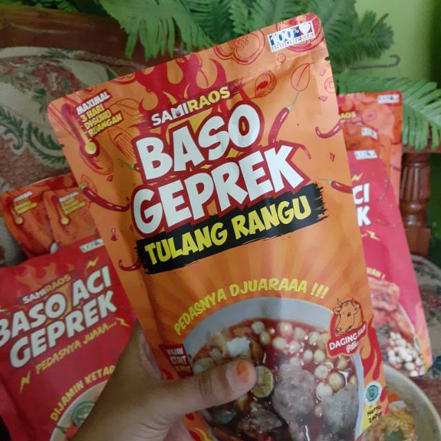 

Baso Geprek Tulang Rangu Khas Garut