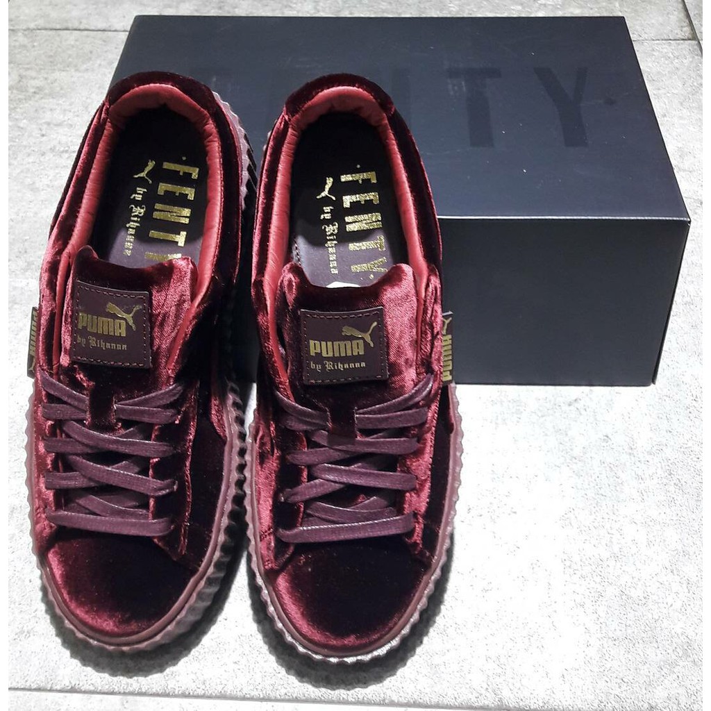 PUMA SUEDE CREEPER X RIHANNA ( ROYAL PURPLE ) ORIGINAL