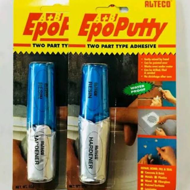 Lem epo putty Alteco Lem porting 15 gram BONUS lem ALTECO SUPER GLUE