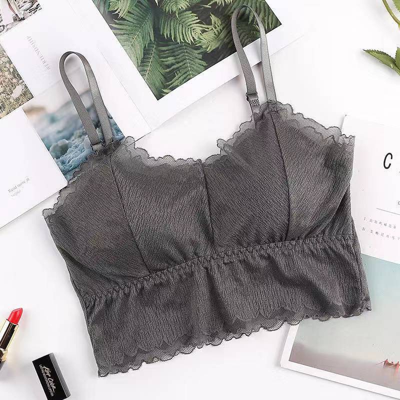 VS - BRA SEXY KOREA / BH BRALETTE Bahan Lace one-piece PUSH UP Bra YOGA FASHION  82088 tm