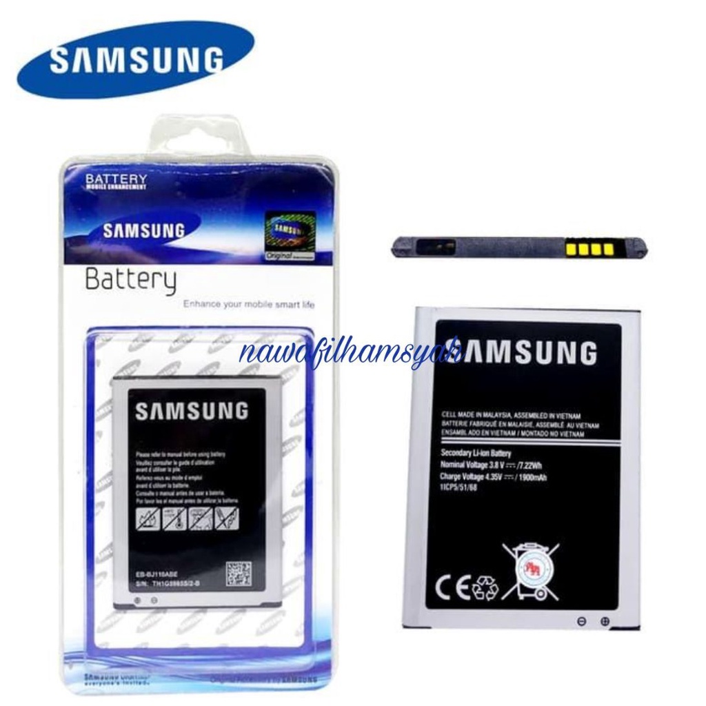 Battery Baterai Batre Samsung J1 Ace J110 Original 99%