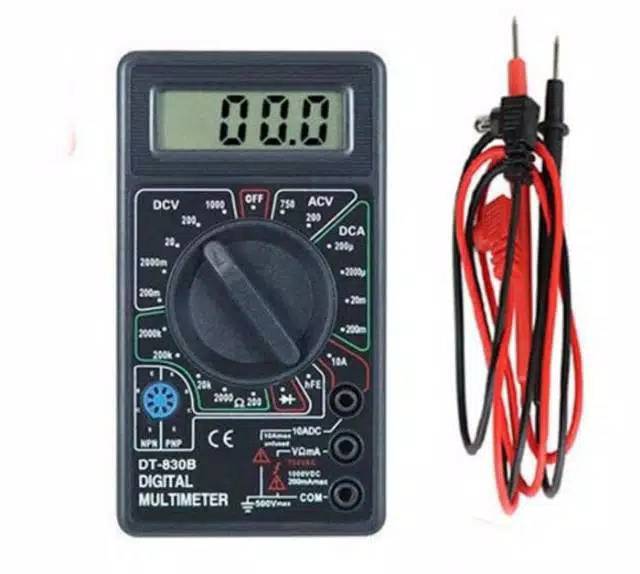 Alat Multimeter avometer multitester digital DT-830B