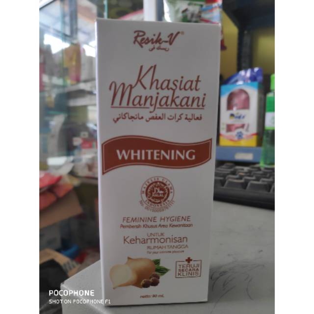 Resik V Khasiat Manjakani Whitening 90ml