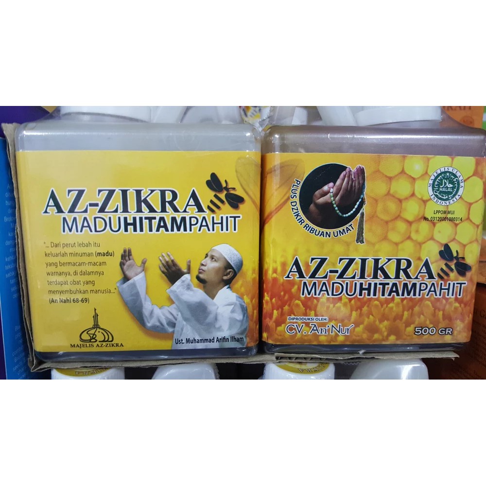 

Madu Hitam Pahit AZ-ZIKRA Original