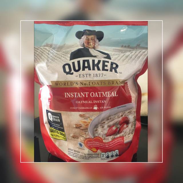 Quaker Instant Oatmeal 1 2 Kgs Harga Promo Shopee Indonesia