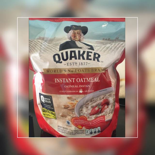 Quaker Instant Oatmeal 1 2 Kgs Harga Promo Indonesia