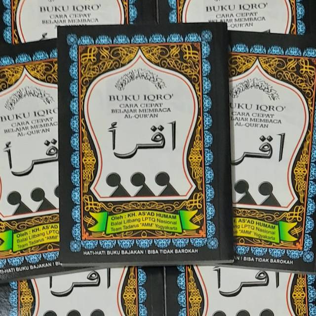 Buku Iqro Bendel Kecil 1-6