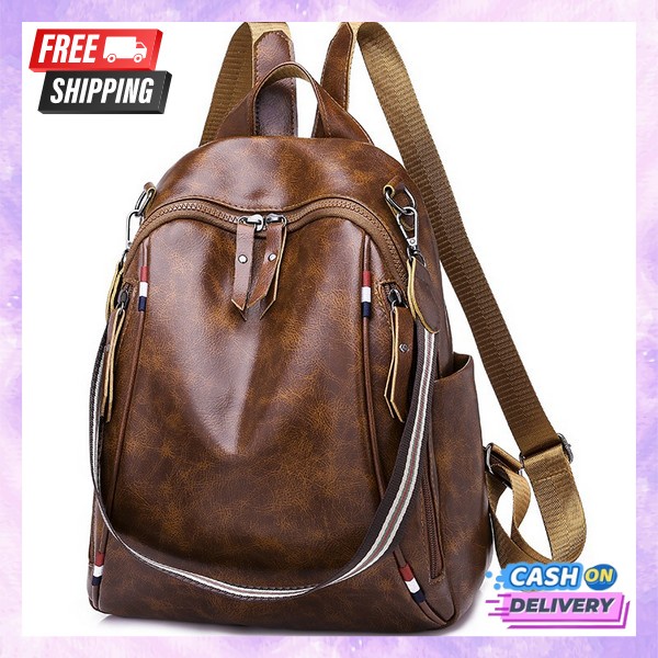 Backpack Wanita Murah Punggung Kuliah Terbaru Tas Ransel Hangout B1G0 Perempuan Model Kekinian Sekol