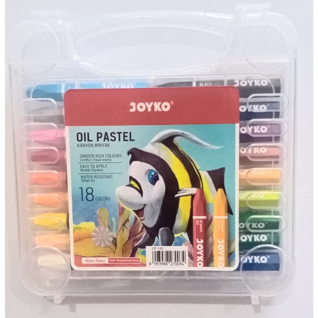 

Crayon Joyko 18 Colors OP-18S