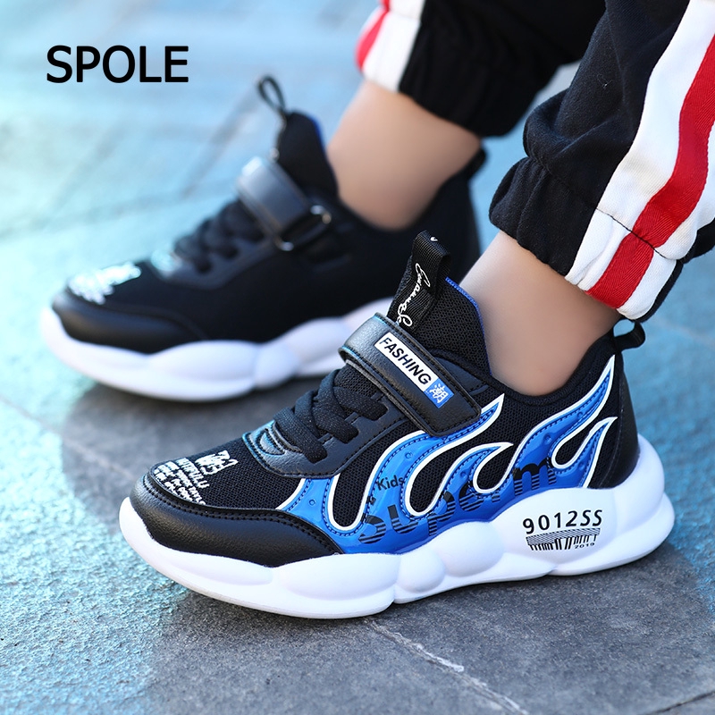 red yellow blue sneakers