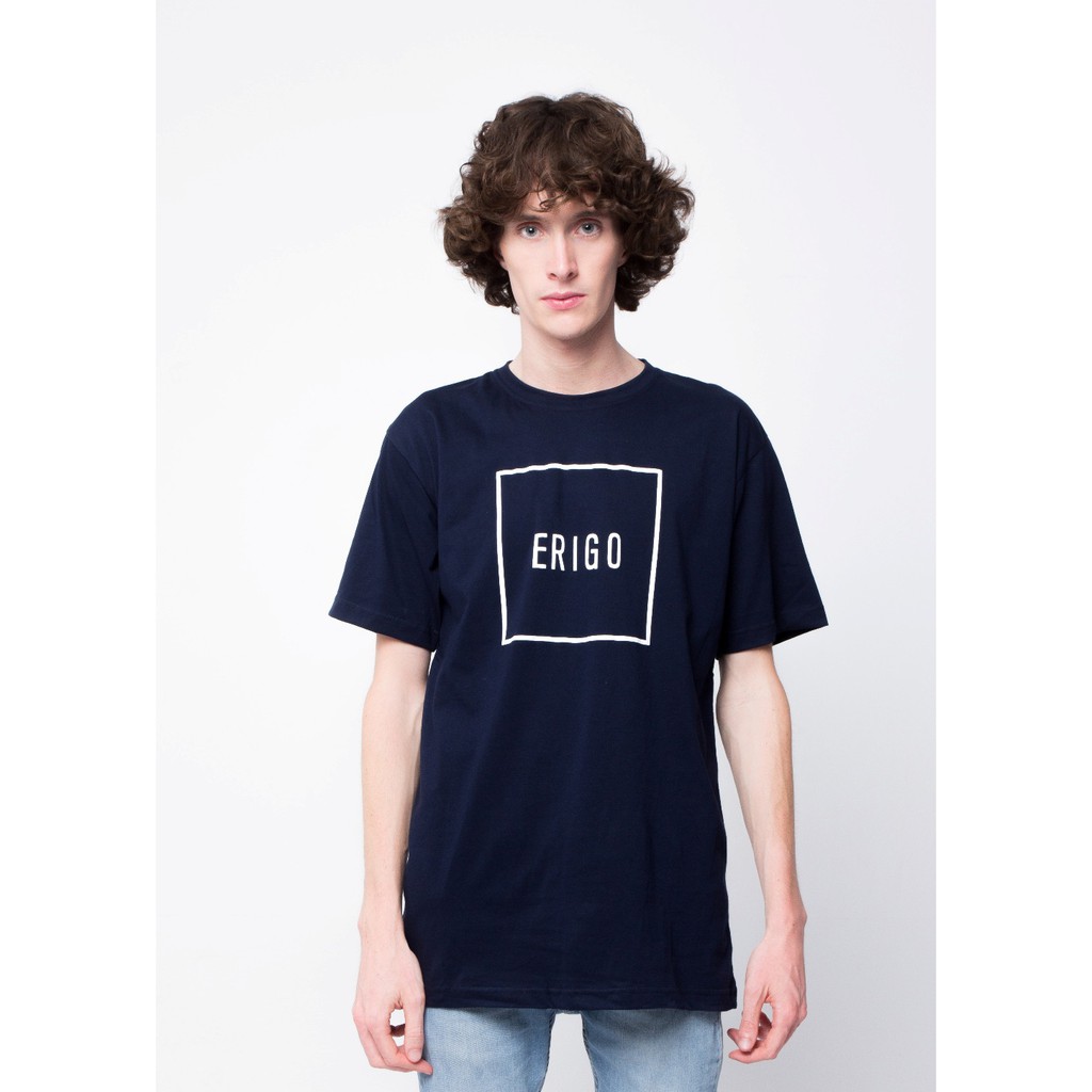 

Erigo T-Shirt Box White Navy