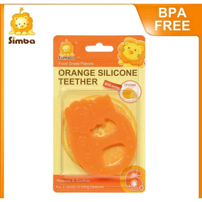 Simba Food Grade Flavors Lemon Silicone Teether