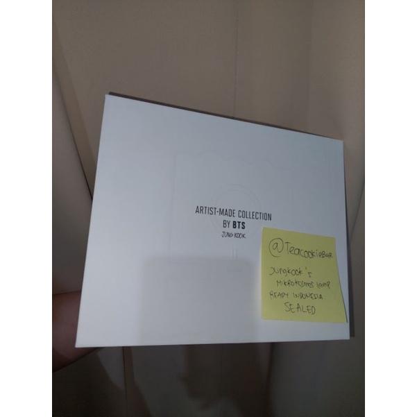 Ready sealed Jungkook Mikrokosmos Mood Lamp  Artist Made Collection by BTS JK
