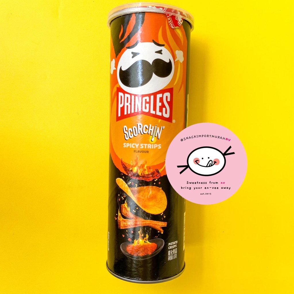 Pringles Scorchin Spicy Strips