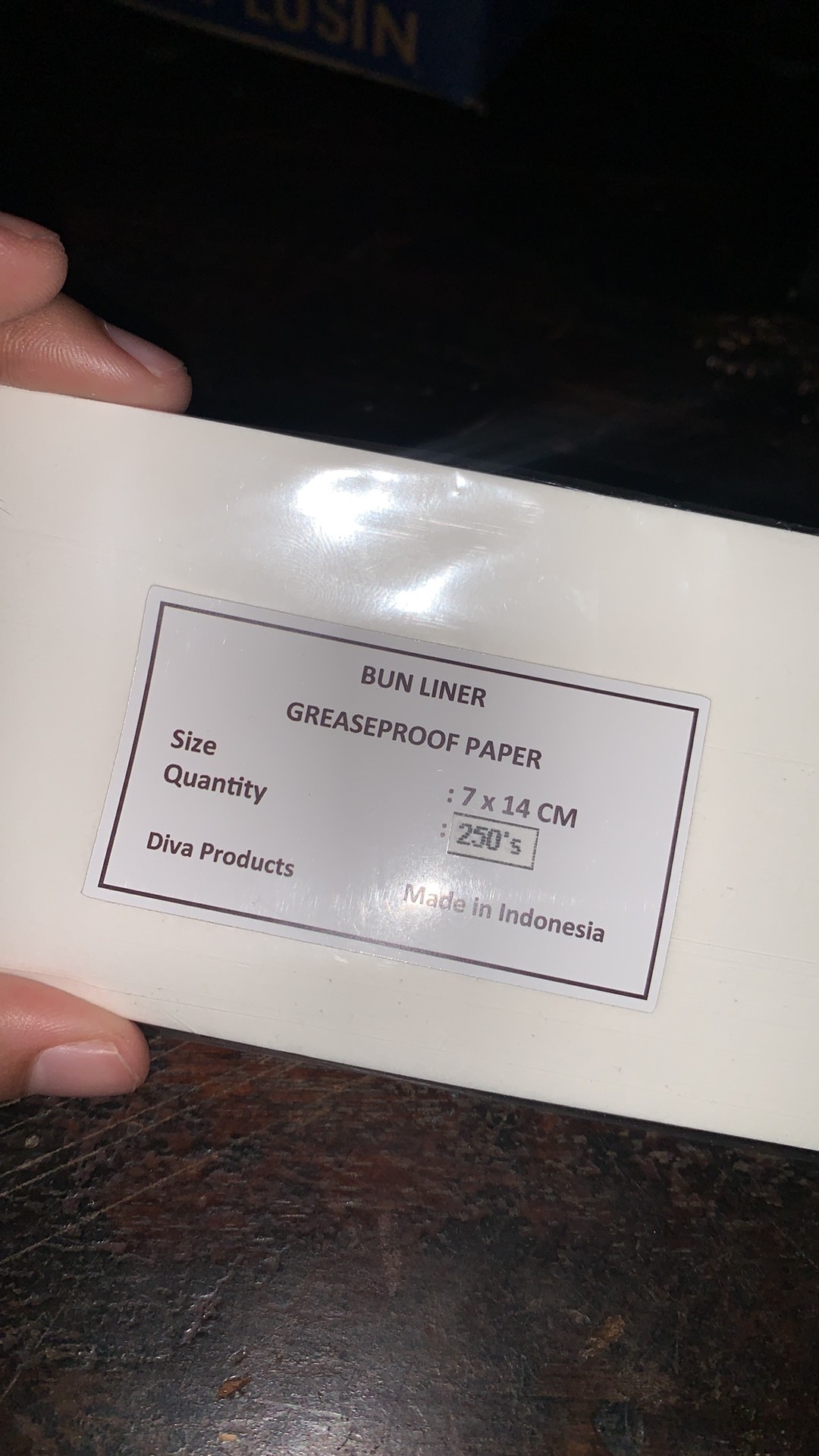 Bun Liner / Kertas Bapao / Kertas Tatakan Stoples