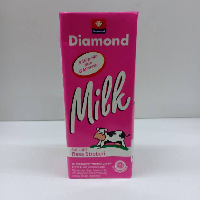 

SUSU UHT DIAMOND MILK RASA SETROBERI 200ml